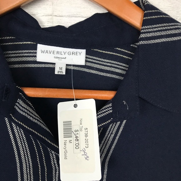 NWT WAVERLY GREY NOA TOP - Picture 3 of 5